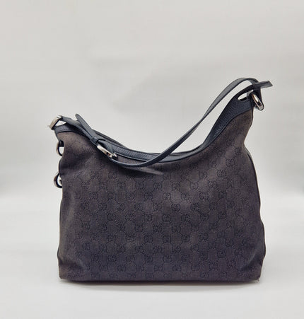 Gucci GG Canvas Hobo Shoulder Bag