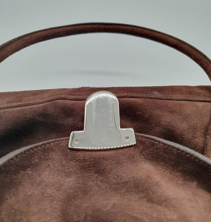 Prada suede handbag
