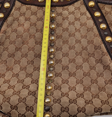 Gucci studded shoulder bag