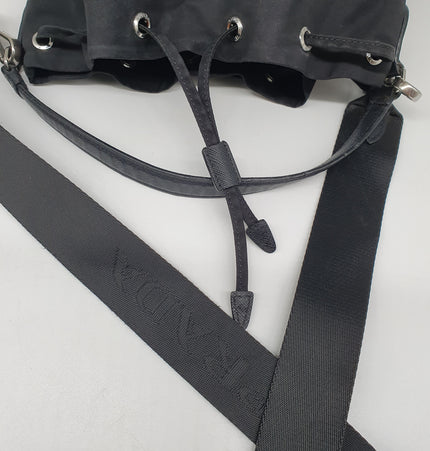 Prada duet crossbody bag