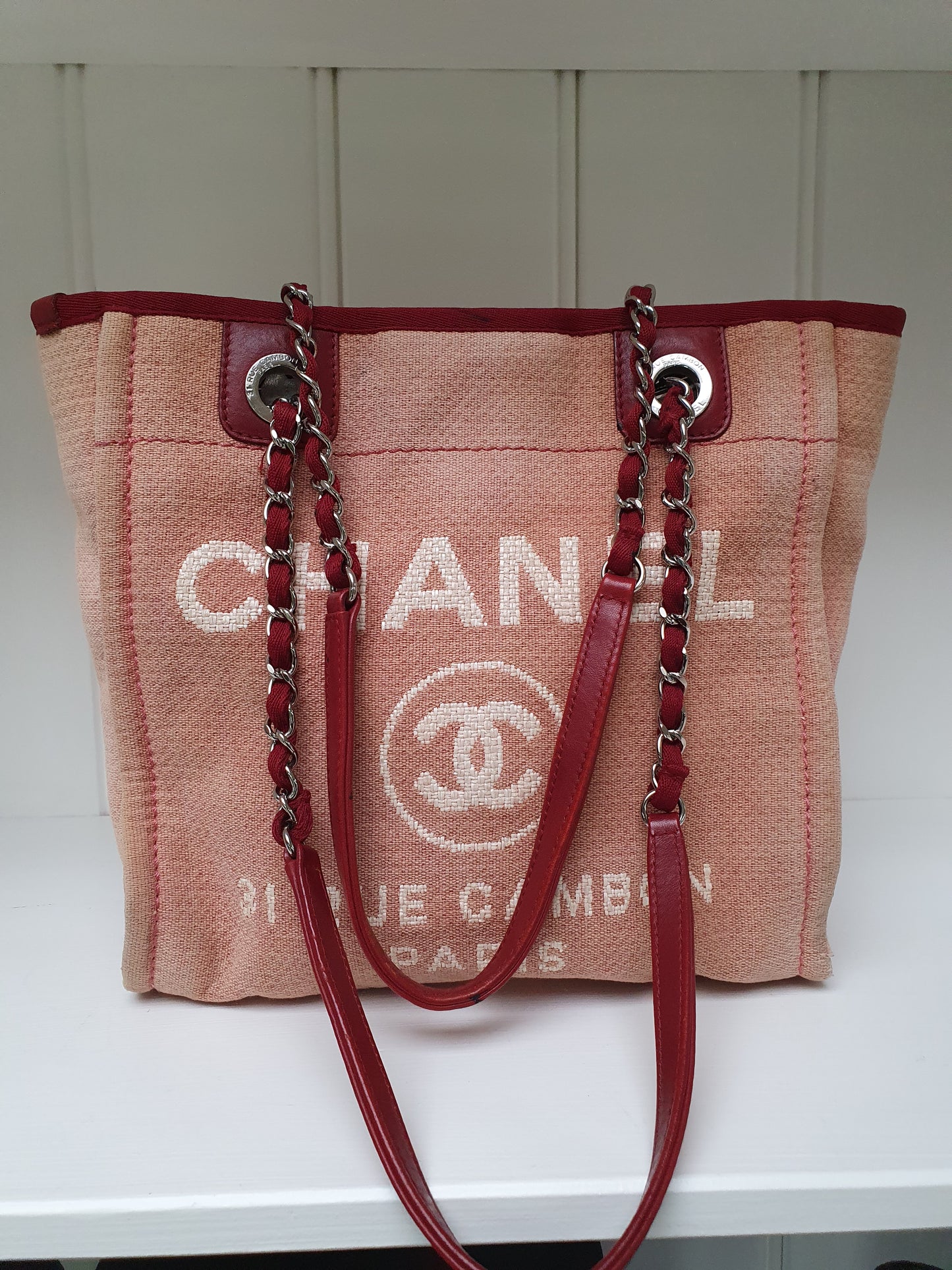 Chanel North South deauvile shoulder bag