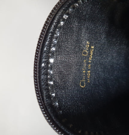 Dior coin denim pouch