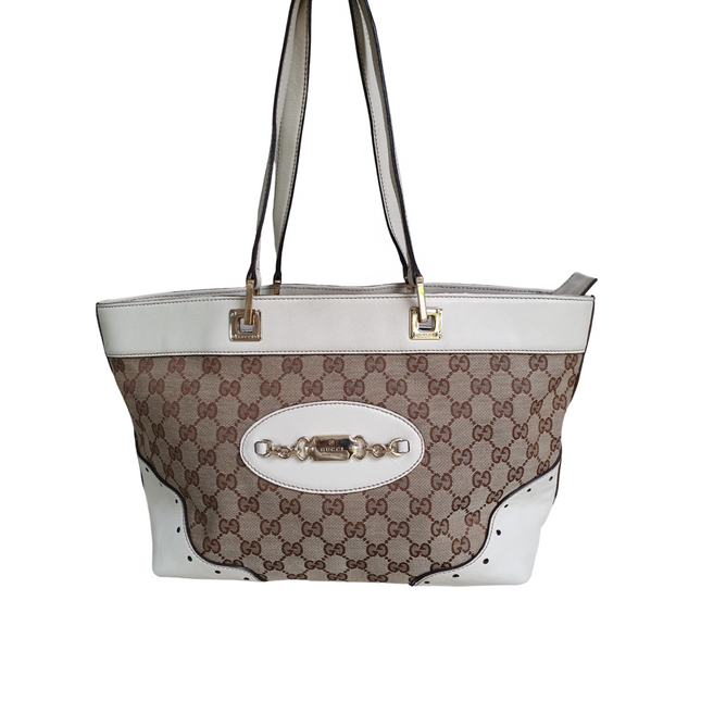 Gucci horse bit shoulder bag
