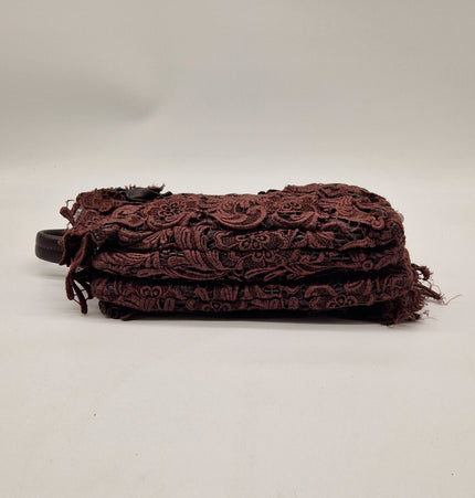 Prada lace shoulder bag