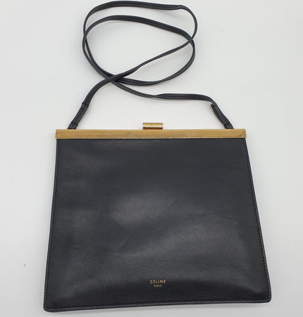 Celine clasp crossbody bag