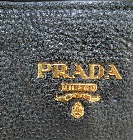 Prada leather handbag