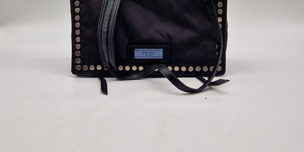 Prada studded crossbody bag