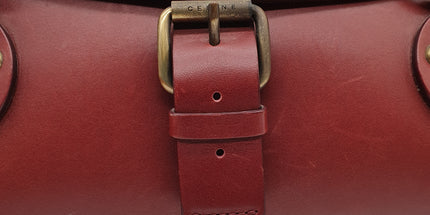 Celine leather shoulder bag