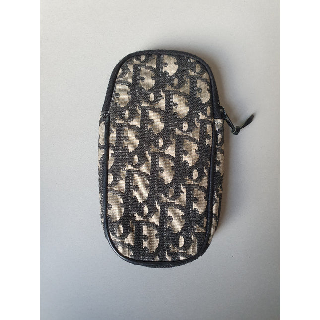 Dior coin denim pouch