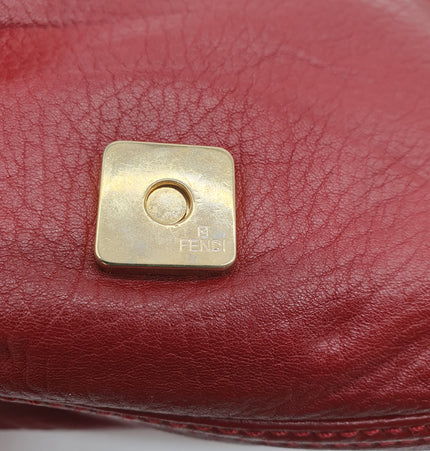 Sac bandoulière Fendi baguette en cuir
