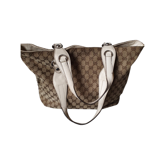 Gucci monogram shoulder tote