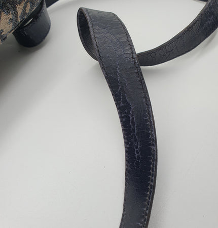 Dior monogram crossbody denim vintage bag