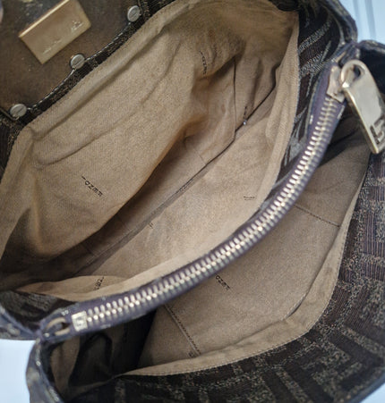 Fendi Mia cloth shoulder bag