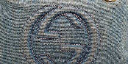 Gucci soho denim shoulder bag