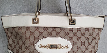 Gucci horse bit shoulder bag