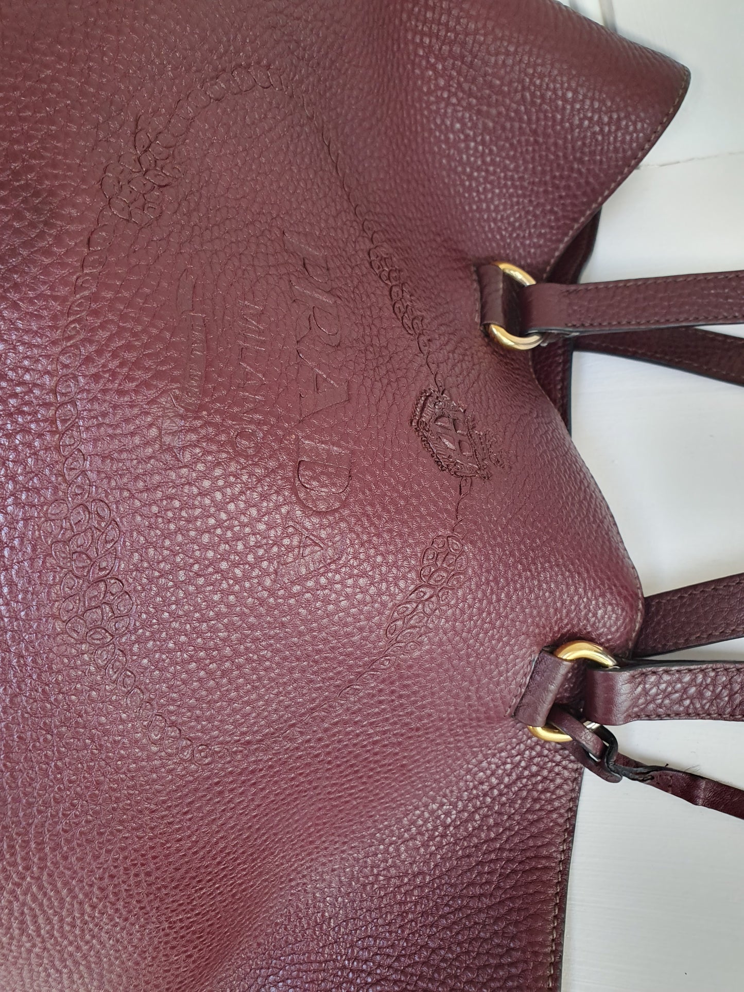 Prada leather shoulder bag