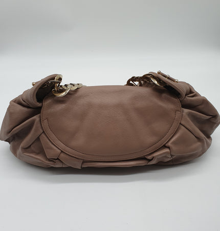 Dior leather shoulder bag