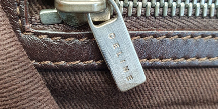 Celine vintage kiss lock handbag