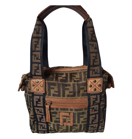 Fendi cloth handbag