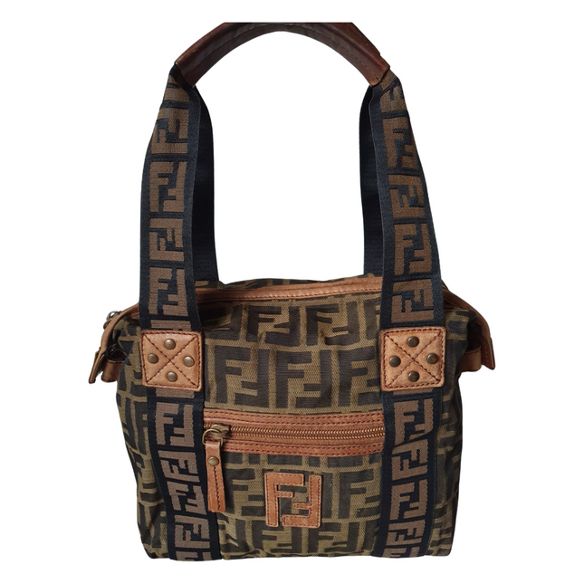 Fendi cloth handbag