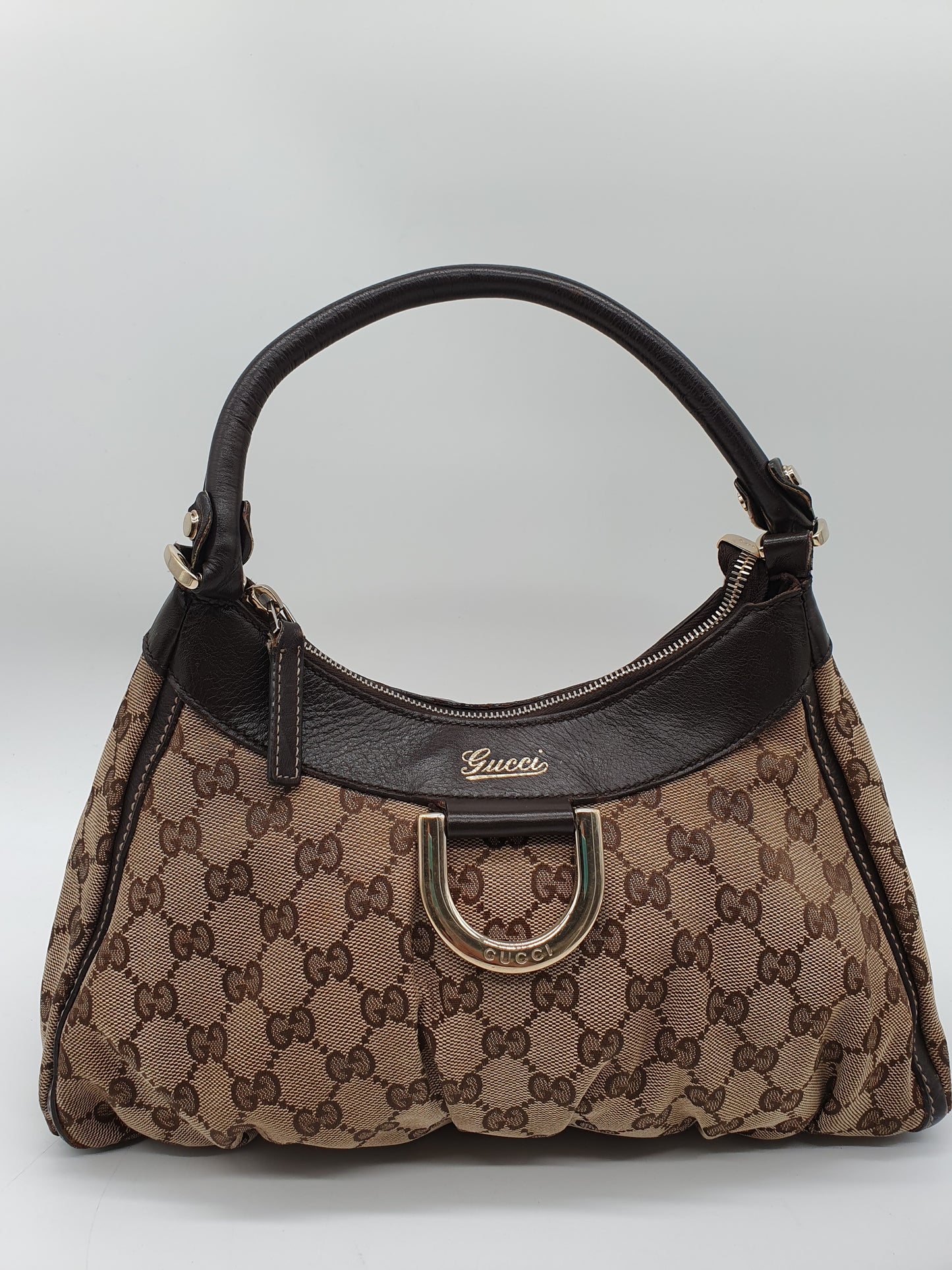 Gucci D ring shoulder bag