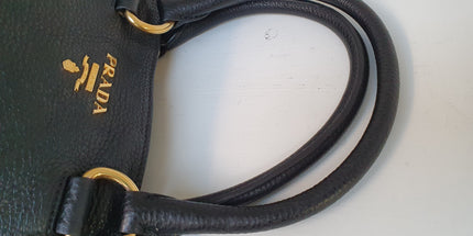 Prada leather handbag