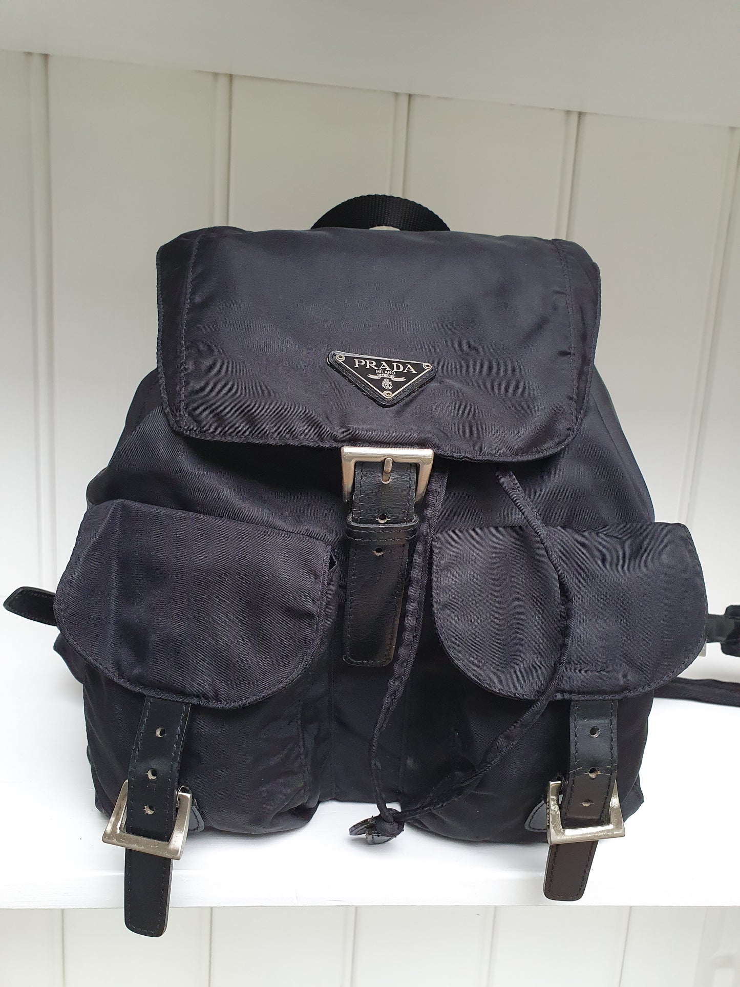 Prada nylon backpack