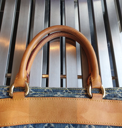 Louis vuitton denim handbag