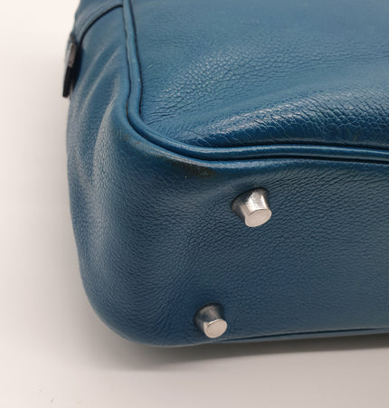 Hermes plume leather handbag