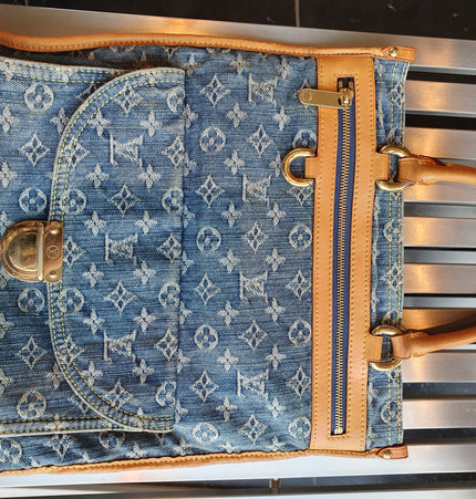 Louis vuitton denim handbag