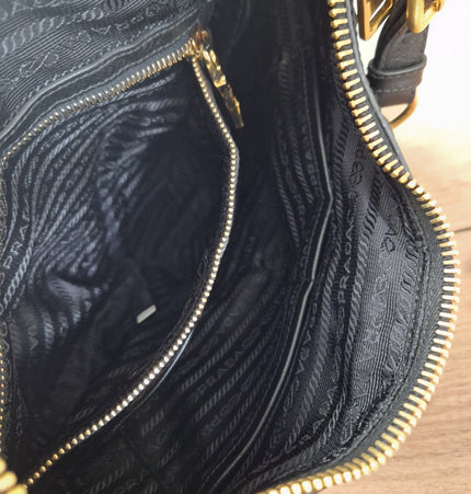 Prada cloth shoulder bag