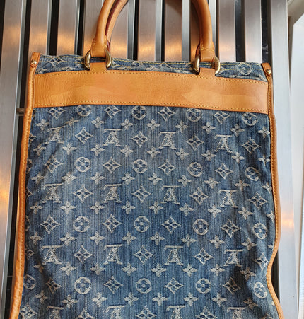 Louis vuitton denim handbag