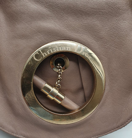 Dior leather shoulder bag