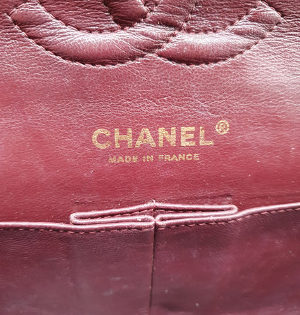 Chanel timeless classique double flap cavier leather bag