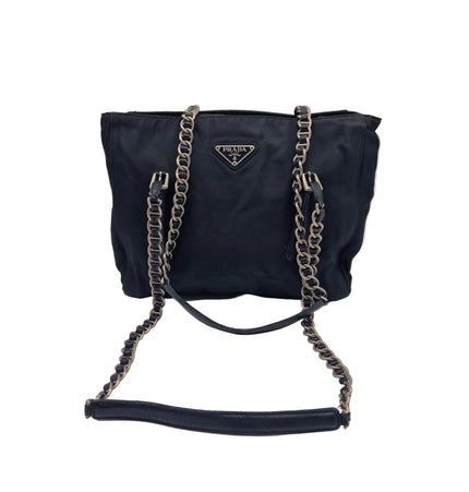 Prada cloth shoulder bag