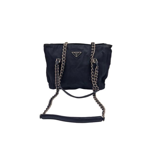 Prada cloth shoulder bag