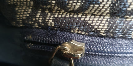 Dior saddle denim shoulder bag