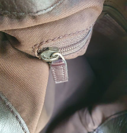 Gucci shoulder cloth bag