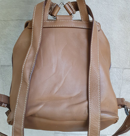 Sac à dos en cuir Prada