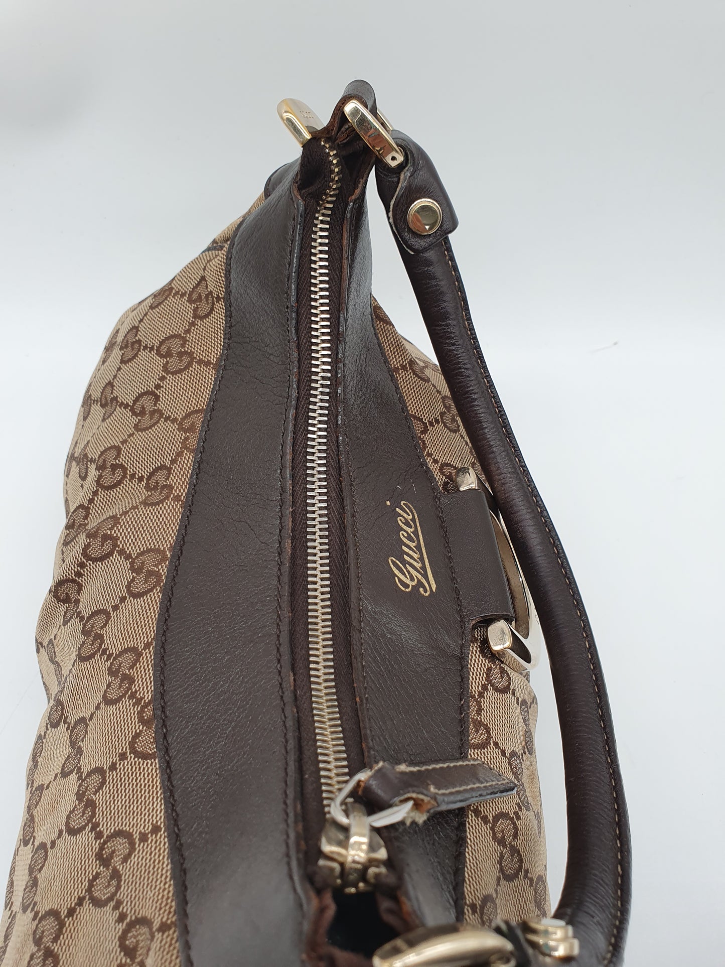 Gucci D ring shoulder bag