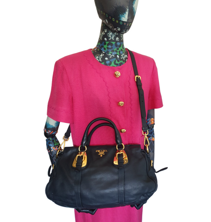 PRADA  leather handbag