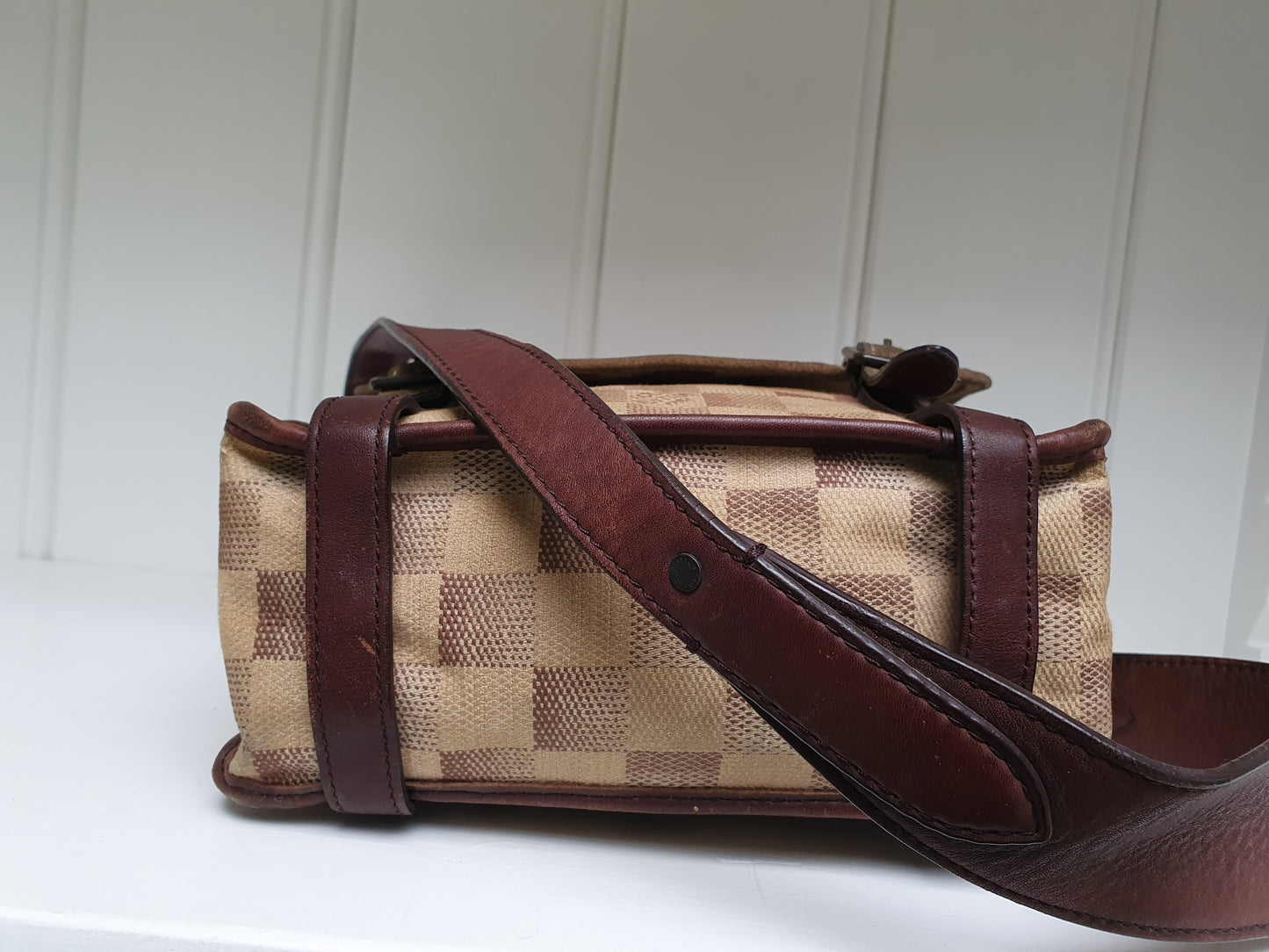 Louis vuitton Damier azur canvas Lune crossbody bag