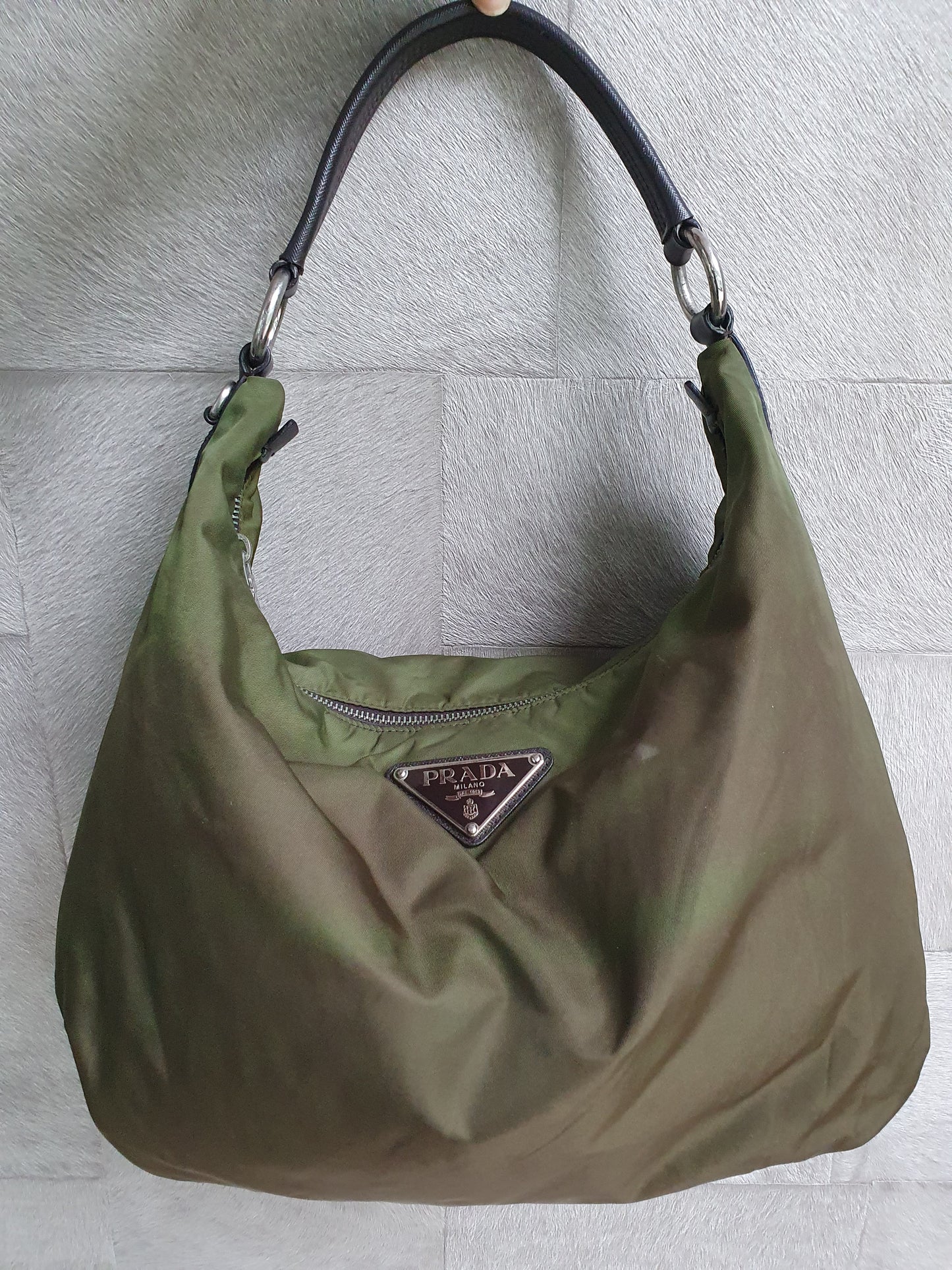 Prada nylon shoulder bag