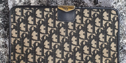 Dior monogram denim vintage handbag