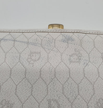 Dior kisslock vintage clutch bag