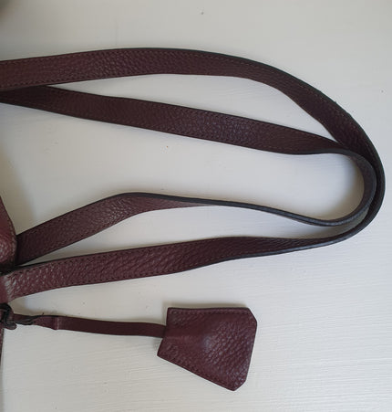 Prada leather shoulder bag