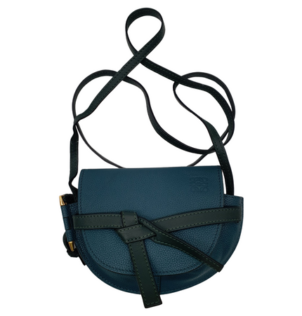 Loewe gate crossbody leather bag
