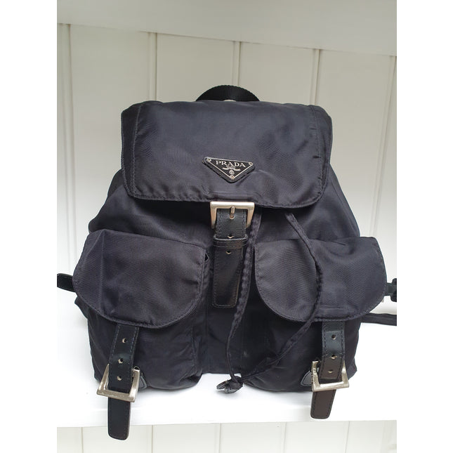 Prada nylon backpack