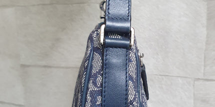 Dior saddle denim shoulder bag