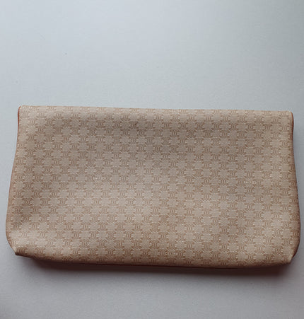Celine vintage triomphe clutch bag